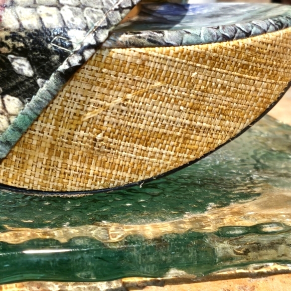 Stuart Weitzman 'Onceover' High Heel Platform Sandal Wmn Sz 9 - Picture 6 of 10